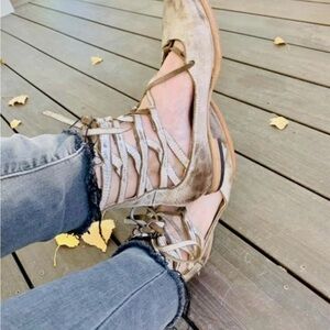 Freebird by Steven Cream Flats & Loafers